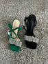 Star Style Kuxury Rhinestone High Heel Stiletto